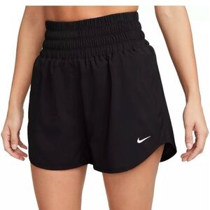 Nike Women's Black High-Waisted Athletic Shorts
